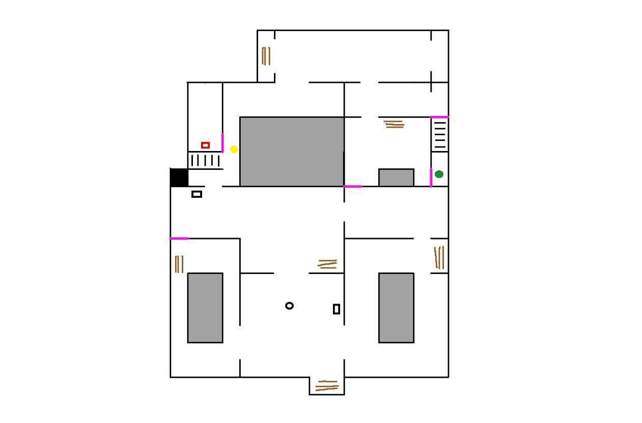 娃娃屋上层平面图